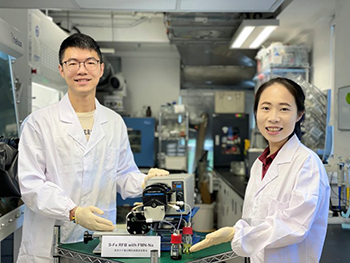 Prof. Yi-Chun Lu’s research team develops energy-efficient redox flow battery with biomimetic molecular catalysts